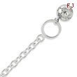 Sterling Silver Soccer Ball Bracelet