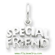 Sterling Silver Special Friend Charm