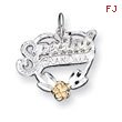 Sterling Silver Special Grandma Charm