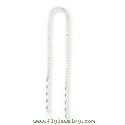 Sterling Silver Spiral Bar Threader Earrings