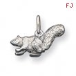 Sterling Silver Squirrel Charm