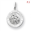 Sterling Silver St. Christopher Medal