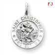 Sterling Silver St. Christopher Medal