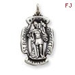 Sterling Silver St. Florian Medal