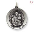 Sterling Silver St. Joseph Medal