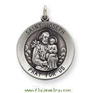 Sterling Silver St. Joseph Medal