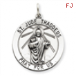 Sterling Silver St. Jude Thaddeus Medal