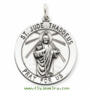 Sterling Silver St. Jude Thaddeus Medal