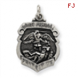 Sterling Silver St. Michael Badge Medal