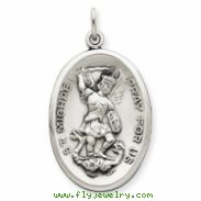 Sterling Silver St. Michael Medal