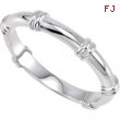 Sterling Silver Stackable Metal Fashion Ring