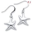 Sterling Silver Star Earrings