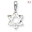 Sterling Silver Star of David Charm