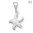 Sterling Silver Starfish Charm