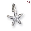 Sterling Silver Starfish Charm