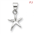 Sterling Silver Starfish Pendant