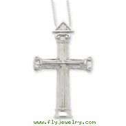 Sterling Silver Strength 18in Necklace