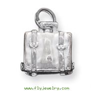 Sterling Silver Suitcase Charm