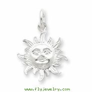 Sterling Silver Sun Charm