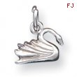 Sterling Silver Swan Charm