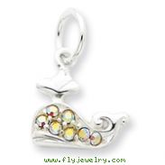 Sterling Silver Swarovski Crystal