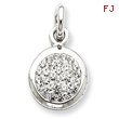 Sterling Silver Swarovski Crystal Pendant