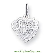 Sterling Silver Sweet 16 Charm