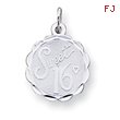 Sterling Silver Sweet Sixteen Disc Charm