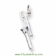 Sterling Silver Trombone Charm