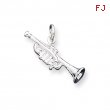Sterling Silver Trumpet Charm