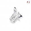 Sterling Silver Tuba Charm