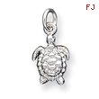 Sterling Silver Turtle Charm