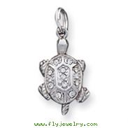 Sterling Silver Turtle Charm