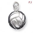 Sterling Silver Volleyball Charm