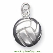 Sterling Silver Volleyball Charm