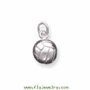 Sterling Silver Volleyball Charm