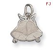 Sterling Silver Wedding Bells Charm