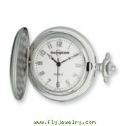 Swingtime Chrome-plated Brass Quartz Pocket Watch