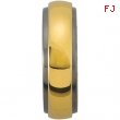 Titanium & 14K Yellow 6MM/4.25MM TI_14KY ROTATING BAND Rotating Band