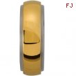 Titanium & 14K Yellow 8MM/6MM TI_14KY ROTATING BAND Rotating Band