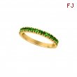 Tsavorite Stackable Ring