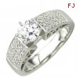 White Gold Diamond Bridal Set Ring