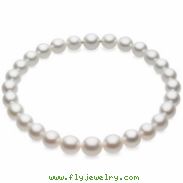 White Oval Graduated 13-16 mm FINE Strand PASPALEY SOUTH SEA