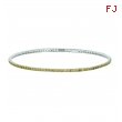 Yellow diamond Bangle