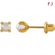 YP 04.00 MM P SIM PEARL EARRING