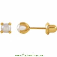 YP 04.00 MM P SIM PEARL EARRING