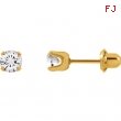 YP .05.00 MM P CRYSTAL EARRING